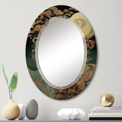 Prioleau - Miroir mural moderne ovale
