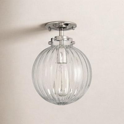 Kaydan 1-Light Dimmable Semi Flush Mount