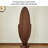 Modern Minimalist Walnut Rotating Full-Length Mirror
