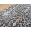 Tapis brun / bleu en laine noué à la main Ikat-897987537
