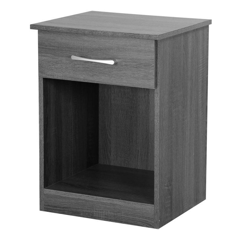 Functional and Stylish RTA Nightstand Ideal for Small Spaces, Offering Easy Assembly and Efficient Storage for Bedside Essentials.