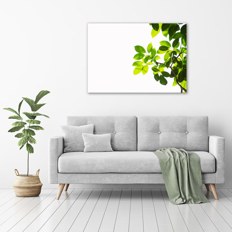 Leaves - No Frame Print on Canvas