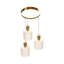 3 - Light Natural Chandelier Pendant