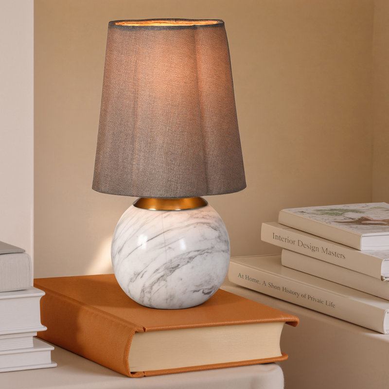 Tamara Day for Stylecraft Rosalind Table Lamp, Brown, White