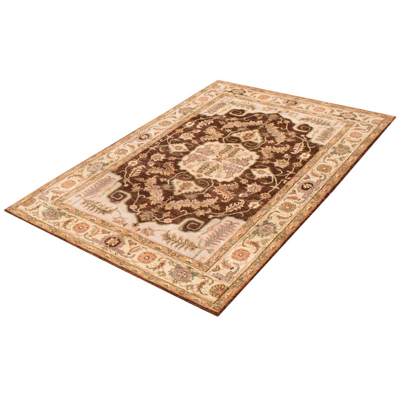 Keriah Wool Oriental Indoor Rug