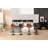 Adjustable Height Counter Stool with Metal Frame