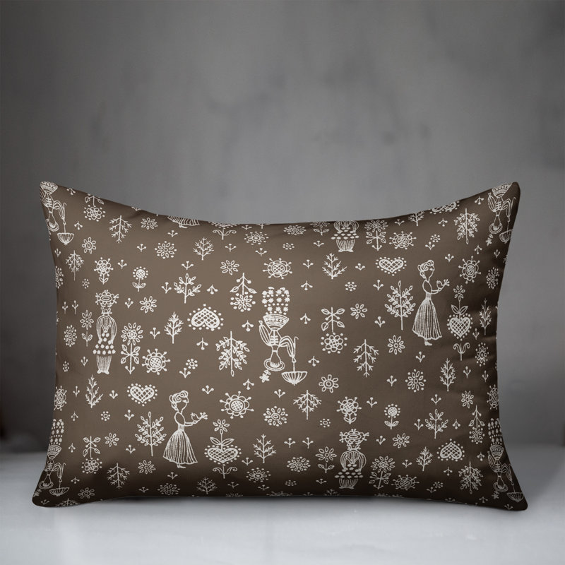 Coussin Whimsical Women, Gris
