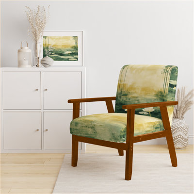 Lotus Upholstered Chair - Lotus By The Pound, Lake Peaceful Side Chair