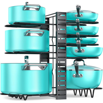 Pots And Pans Organizer Rack Under Cabinet 16.61 Height