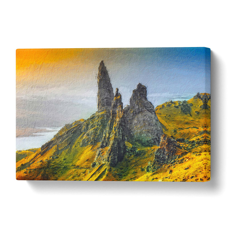 The Old Man of Storr in the Isle of Skye Scotland - Wrapped Canvas, 50.8 cm H x 76.2 cm W