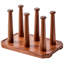 Olid Wood Cup Holder | Inverted Drainage Storage Rack | High End Home Storage Rack