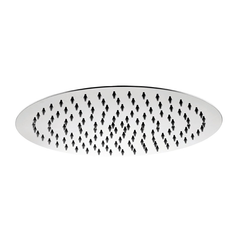 Rain Fixed Shower Head 2.5 GPM GPM, Brushed Nickel