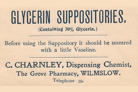 " Glycerine Suppositories "