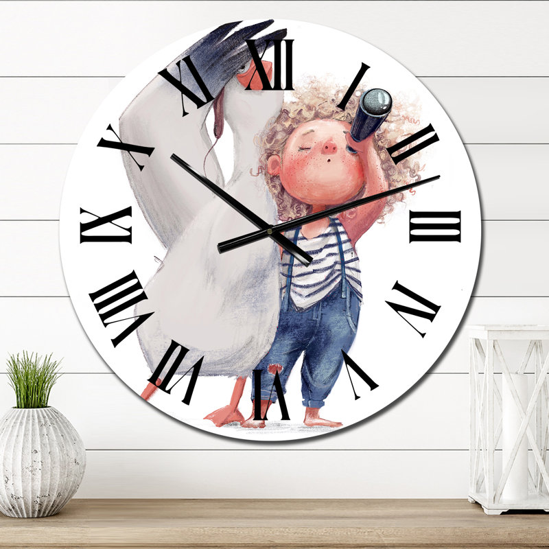 Horloge murale surdimensionnée, Petit
