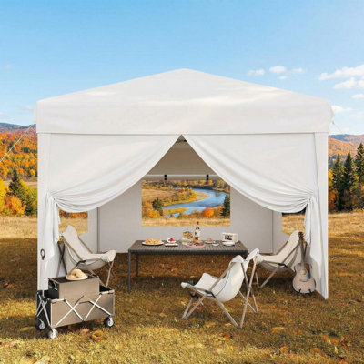 10x10FT Pop Up Canopy, with 4 Sidewalls