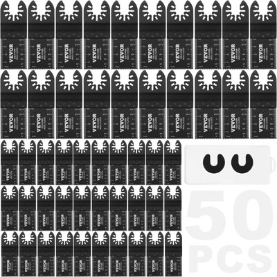 50PCS Oscillating Saw Blades, Universal Quick Release Oscillating Saw Blades