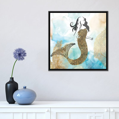 «Mermaid I» par PI Galerie - reproduction sur toile tendue