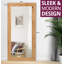 Frazier Solid Wood Flat Mirror-17854384