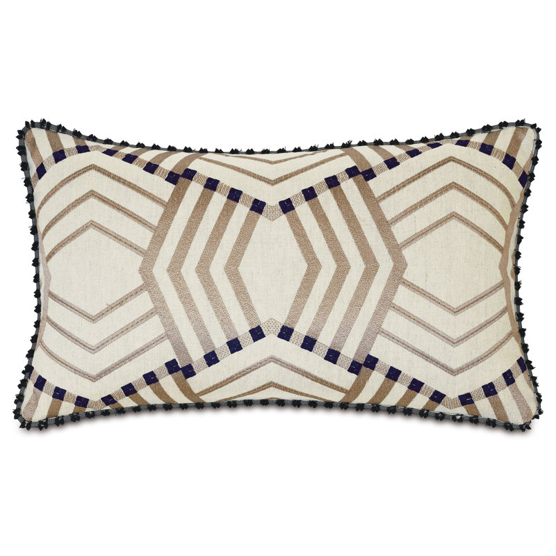 Kimahri Linen Lumbar Pillow Cover & Insert