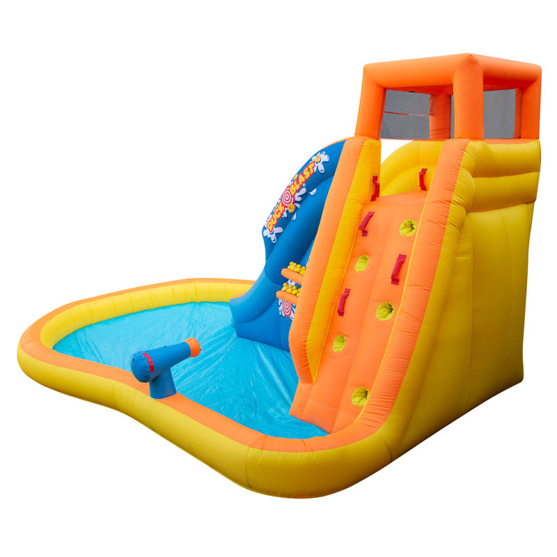14' x 9' Bounce House with Water Slide and Air Blower
