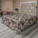 Ambesonne, drap plat floral pivoines, art botanique printanier