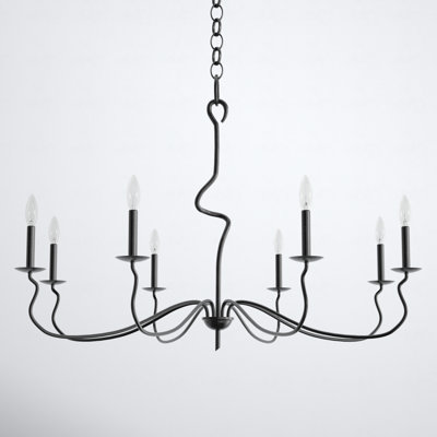 Ardi 8 - Light Metal Dimmable Chandelier