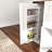 63" Farmhouse Barn Door Storage Sideboard Cabinet With 2 Drawers & Door Rack-950888430