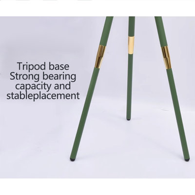 Modern minimalist tripod floor-standing clock