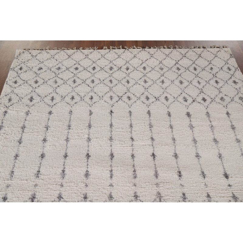 Tapis tout-terrain marocain moelleux 5 x 8