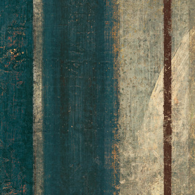 Bora Blue Square II - imprimé