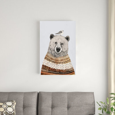" Fair Isle Bear II " by Victoria Borges