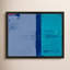 Bold In Blue 2 Print by Andrea Stokes-179445347-179445344