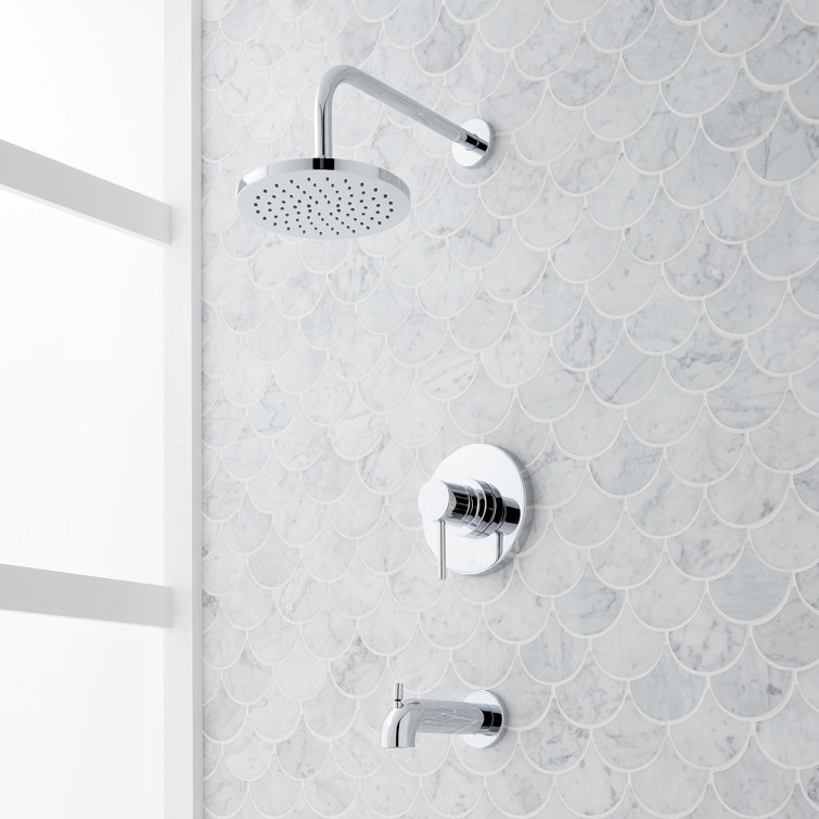 Lexia Pressure Balance Tub And Shower Set