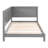 Elegant Gray Twin Size Daybed/ - Construction For Long-term Enjoyment Solid Wood And Stability-1161841202-1161841203