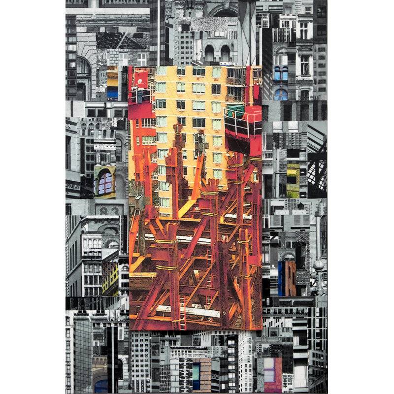 " Patchwork City 27 " by Marilyn Henrion