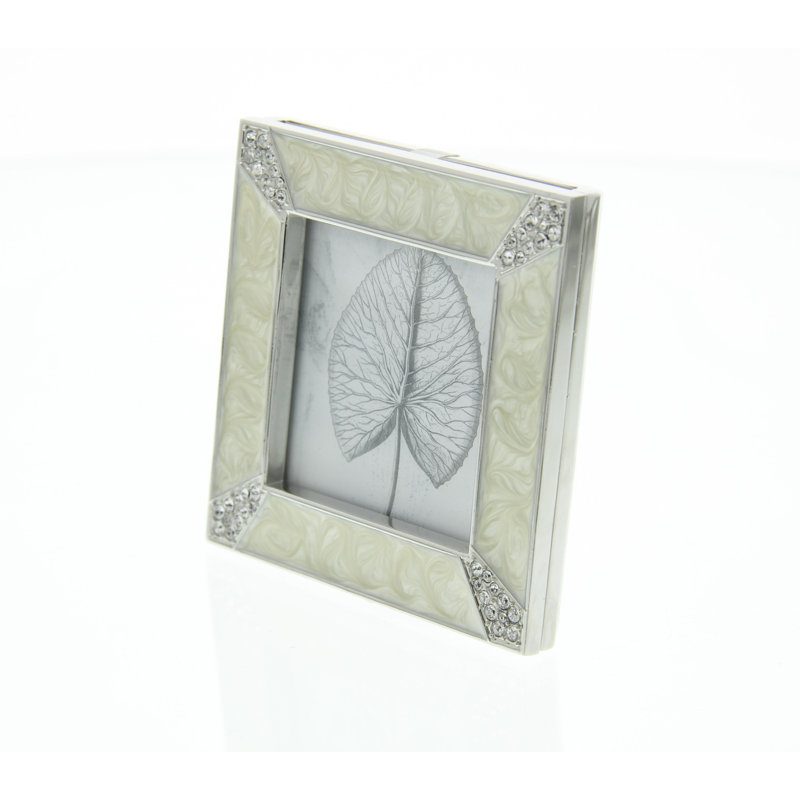 Cadre carré Leland Pave, Perle de cristal