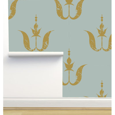 Rouleau de papier peint autocollant L 6 pi x l 24 po Monor Designs