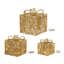 LED Wrapped Presents Display (Set of 3)
