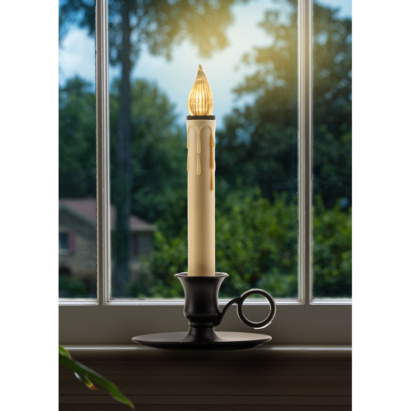 Edirne Unscented Flameless Candle with Plastic Holder