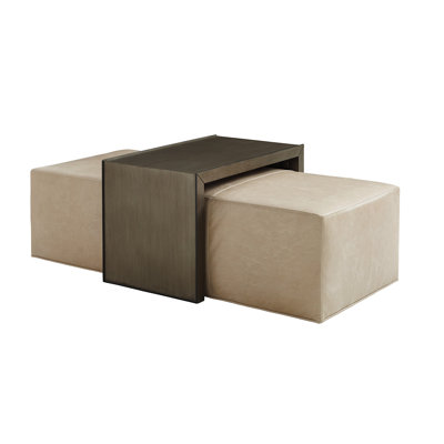 Ariana Savona Cocktail Ottoman with Slide