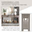 Console / canapé avec tiroirs de rangement et tablette inférieure pour le vestibule-2048006905-2048006907-2048006909