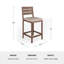 Tabourets de bar toutes saisons Martha Stewart Bedford-109713860