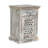 WOODEN NIGHTSTAND WITH 1 DRAWER 1 DOOR
