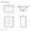 Meuble-lavabo autoportant 24 po Daxton-113040214