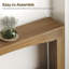 Table d'entrée mince, table basse pour petits espaces, table de couloir pour petite ferme