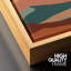 «Pastel Paint Stroke Mountain Range Nature Illustration Modern Art Zen Landscape Colorful» sur toile-99446349-99446350