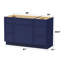 Base de meuble-lavabo simple 51 po seulement-97679227