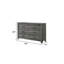 Commode 6 tiroirs Denver