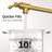 KES Kitchen Pot Filler Classic Style, Over Stove Wall Mounted Pot Filler Stainless Steel No Lead-112384076