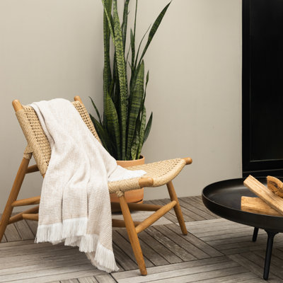 Sunbrella Wylene Indoor/Outdoor Performance Throw Blanket